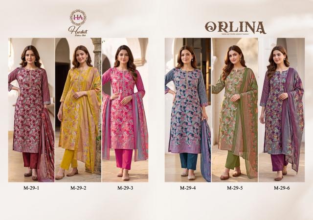 Alok suit orlina printed dress material wholesale